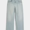 Super Baggy-Jeans in heller Waschung Super Baggy-Jeans in heller Waschung