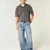 Super Baggy-Jeans in mittlerer Waschung Super Baggy-Jeans in mittlerer Waschung
