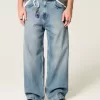Super Baggy-Jeans in mittlerer Waschung Super Baggy-Jeans in mittlerer Waschung