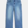 Super Baggy-Jeans in mittlerer Waschung Super Baggy-Jeans in mittlerer Waschung