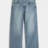 Super Baggy-Jeans in mittlerer Waschung Super Baggy-Jeans in mittlerer Waschung