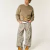 Super Baggy-Jeans mit Camouflage-Muster Super Baggy-Jeans mit Camouflage-Muster