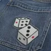 Super Baggy-Jeans mit Würfel-Grafik in dunkler Waschung Super Baggy-Jeans mit Würfel-Grafik in dunkler Waschung