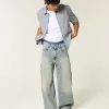 Super Baggy Painter Jeans in mittlerer Waschung Super Baggy Painter Jeans in mittlerer Waschung