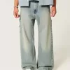 Super Baggy Painter Jeans in mittlerer Waschung Super Baggy Painter Jeans in mittlerer Waschung