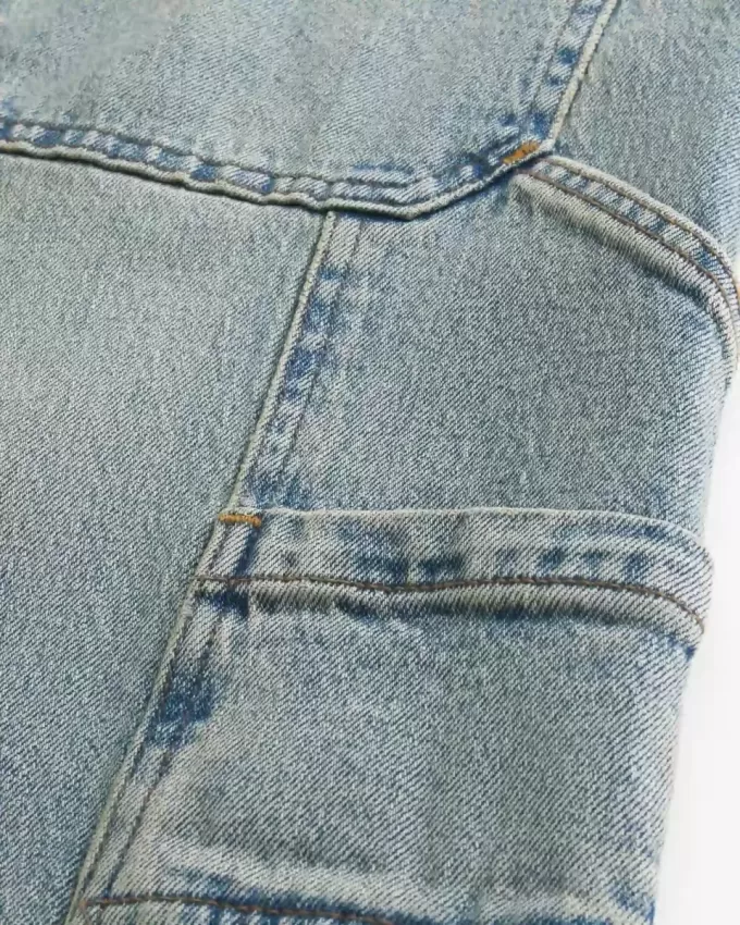 Super Baggy Painter Jeans in mittlerer Waschung Super Baggy Painter Jeans in mittlerer Waschung