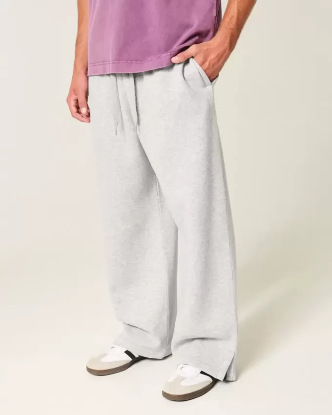 Super Baggy Y2K Jogginghose mit geteiltem Saum Super Baggy Y2K Jogginghose mit geteiltem Saum