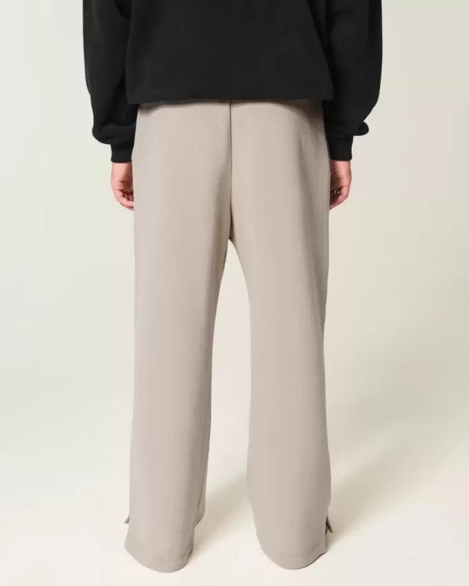 Super Baggy Y2K Jogginghose mit geteiltem Saum Super Baggy Y2K Jogginghose mit geteiltem Saum