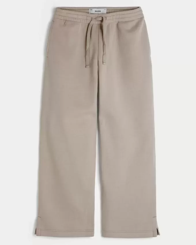 Super Baggy Y2K Jogginghose mit geteiltem Saum Super Baggy Y2K Jogginghose mit geteiltem Saum