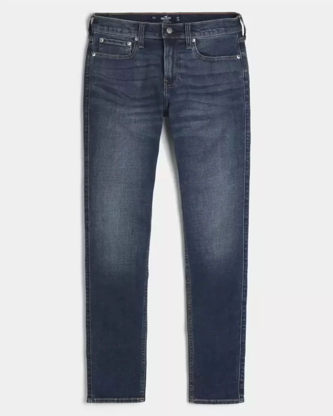Superenge Jeans in dunkler Waschung Superenge Jeans in dunkler Waschung