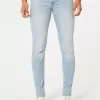 Superenge Jeans in heller Waschung Superenge Jeans in heller Waschung