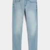 Superenge Jeans in heller Waschung Superenge Jeans in heller Waschung