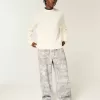 Superweite Jogginghose mit Camouflage-Muster Superweite Jogginghose mit Camouflage-Muster