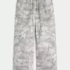 Superweite Jogginghose mit Camouflage-Muster Superweite Jogginghose mit Camouflage-Muster
