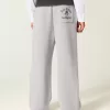 Superweite Jogginghose mit „Los Angeles“-Grafik auf der Rückseite Superweite Jogginghose mit „Los Angeles“-Grafik auf der Rückseite