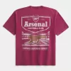 T-Shirt mit Grafik des Arsenal Football Club T-Shirt mit Grafik des Arsenal Football Club