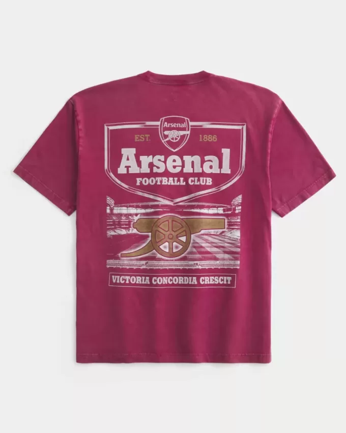 T-Shirt mit Grafik des Arsenal Football Club T-Shirt mit Grafik des Arsenal Football Club