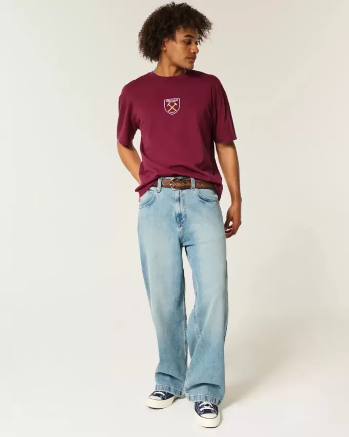 T-Shirt mit Grafik des West Ham United Football Club T-Shirt mit Grafik des West Ham United Football Club