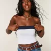 Taylor – Nahtloses, wendbares Tube-Top aus Stoff Taylor – Nahtloses, wendbares Tube-Top aus Stoff
