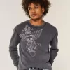 Thermo-Rundhalsshirt mit Totenkopf-Grafik Thermo-Rundhalsshirt mit Totenkopf-Grafik