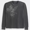 Thermo-Rundhalsshirt mit Totenkopf-Grafik Thermo-Rundhalsshirt mit Totenkopf-Grafik