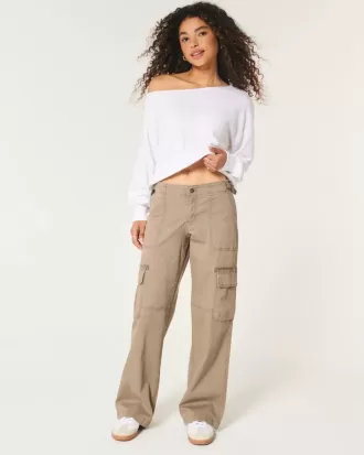 Tief sitzende Baggy-Cargohose