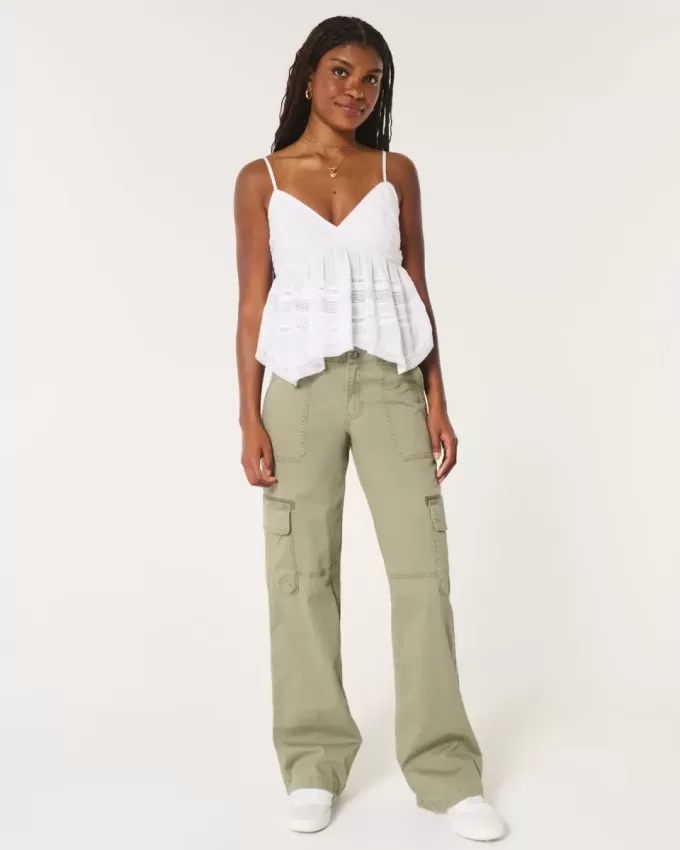Tief sitzende Baggy-Cargohose Tief sitzende Baggy-Cargohose