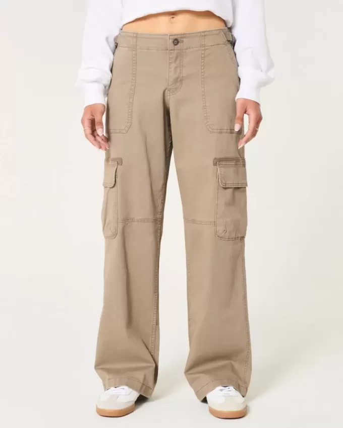 Tief sitzende Baggy-Cargohose