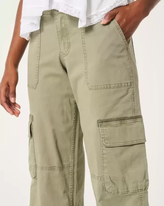 Tief sitzende Baggy-Cargohose Tief sitzende Baggy-Cargohose