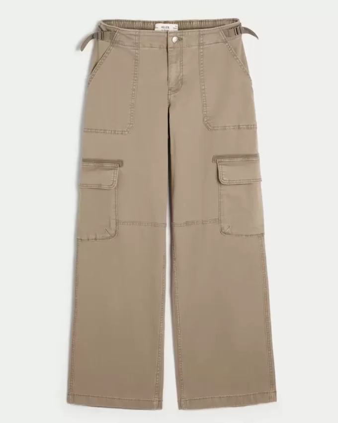 Tief sitzende Baggy-Cargohose