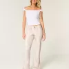 Tief sitzende Baggy-Jeans mit Reh-Print Tief sitzende Baggy-Jeans mit Reh-Print