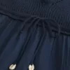 Top im Häkel-Stil aus Stoffmix