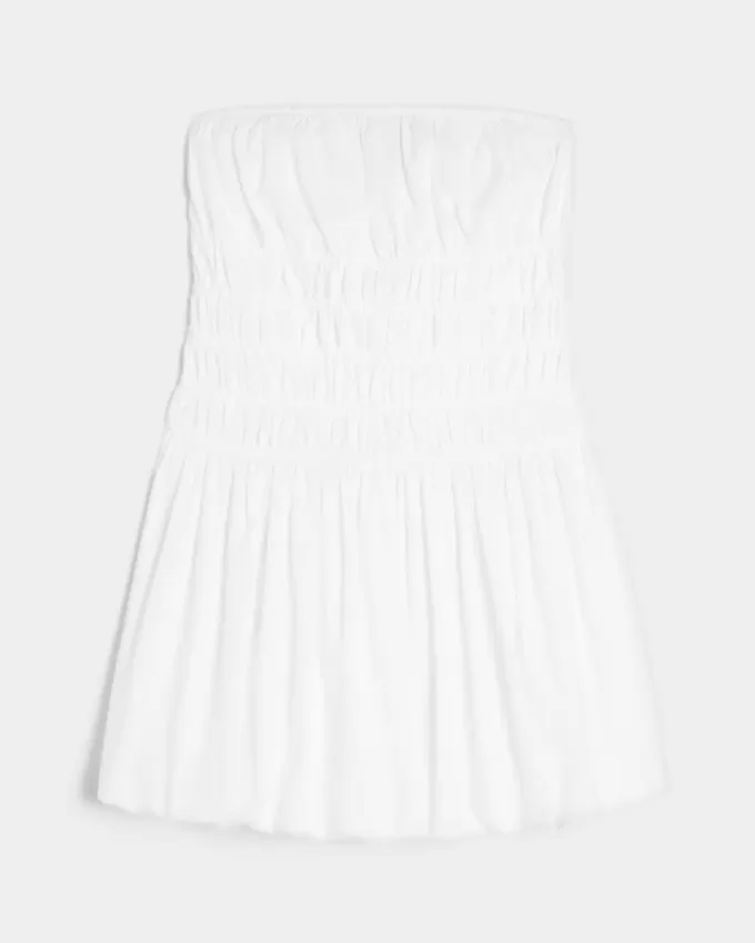 Trägerloses Bubble-Minikleid Trägerloses Bubble-Minikleid