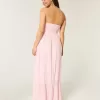 Trägerloses Maxikleid im Häkel-Stil-Mix Trägerloses Maxikleid im Häkel-Stil-Mix