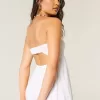 Trägerloses Maxikleid mit Twist-Brust Trägerloses Maxikleid mit Twist-Brust