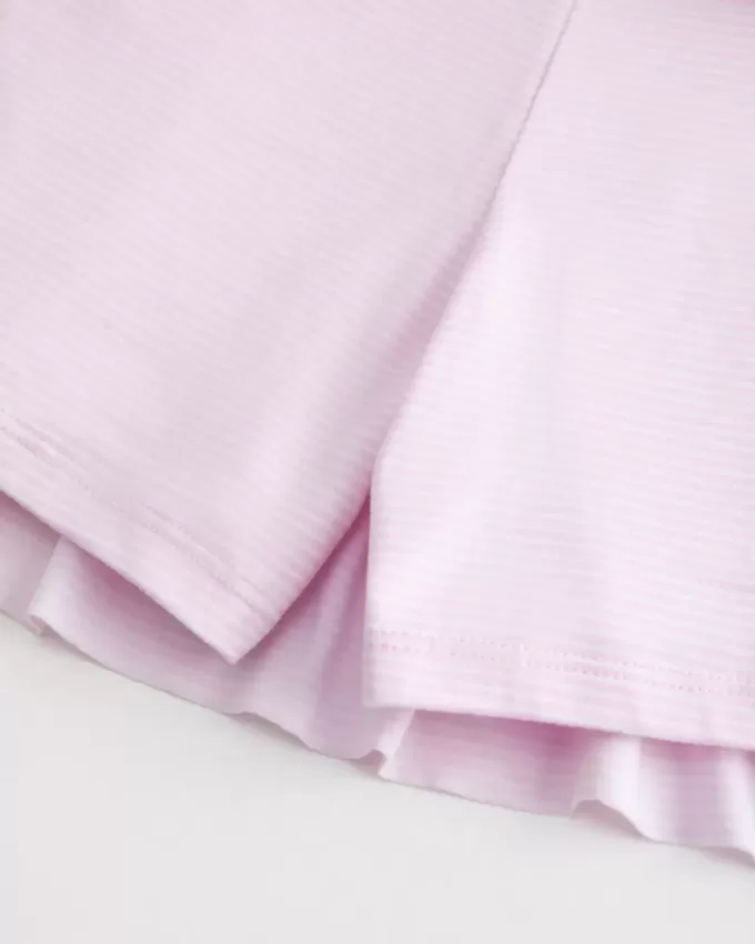 Trägerloses Strick-Skortkleid Trägerloses Strick-Skortkleid
