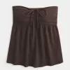 Trägerloses, tailliertes Babydoll-Oberteil Trägerloses, tailliertes Babydoll-Oberteil