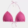Triangel-Bikinioberteil im Häkel-Stil Triangel-Bikinioberteil im Häkel-Stil