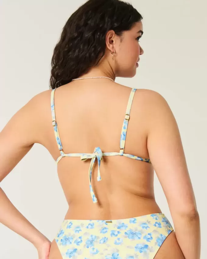 Triangel-Bikinioberteil mit Rüschensaum Triangel-Bikinioberteil mit Rüschensaum