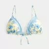 Triangel-Bikinioberteil mit Rüschensaum Triangel-Bikinioberteil mit Rüschensaum