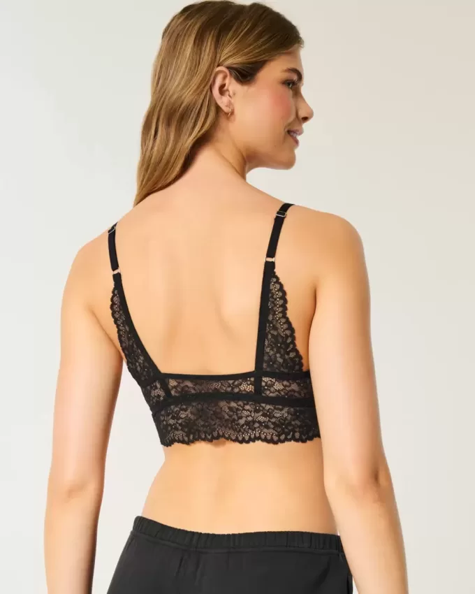Triangel-Bralette aus Spitze Triangel-Bralette aus Spitze