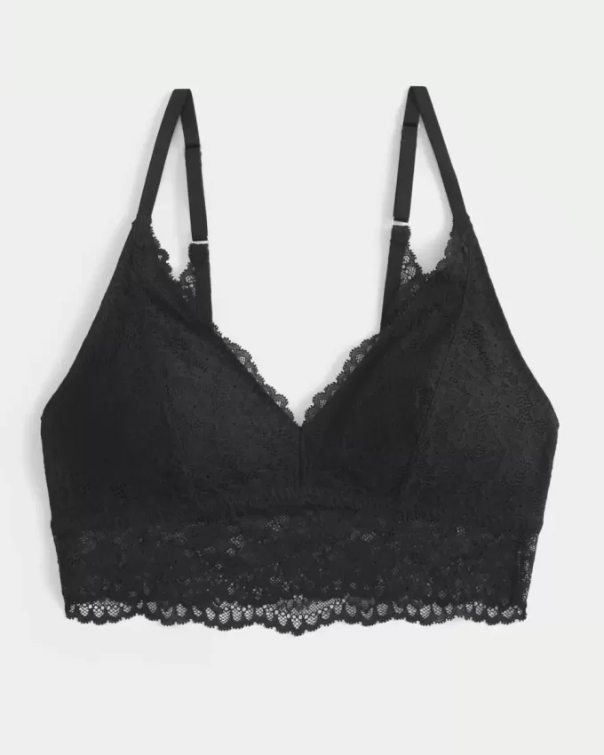 Triangel-Bralette aus Spitze Triangel-Bralette aus Spitze