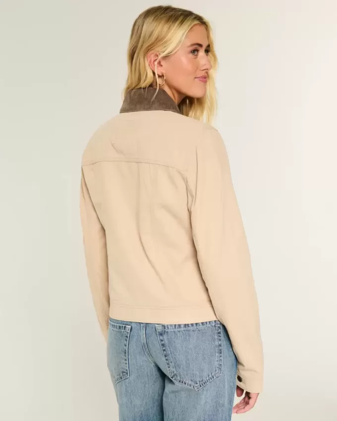 Twill-Reißverschlussjacke Twill-Reißverschlussjacke