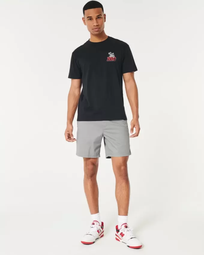 Twill-Schlupfshorts 7″ Twill-Schlupfshorts 7″