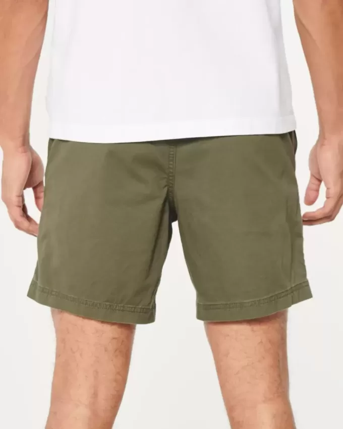 Twill-Schlupfshorts 7″ Twill-Schlupfshorts 7″