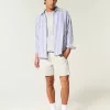 Twill-Shorts zum Überziehen bis zur Mitte des Oberschenkels Twill-Shorts zum Überziehen bis zur Mitte des Oberschenkels