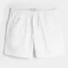 Twill-Shorts zum Überziehen bis zur Mitte des Oberschenkels Twill-Shorts zum Überziehen bis zur Mitte des Oberschenkels