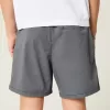 Twill-Shorts zum Überziehen bis zur Mitte des Oberschenkels Twill-Shorts zum Überziehen bis zur Mitte des Oberschenkels