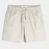 Twill-Shorts zum Überziehen bis zur Mitte des Oberschenkels Twill-Shorts zum Überziehen bis zur Mitte des Oberschenkels