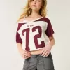 Ultra Low Rise Twill Mini-Shorts